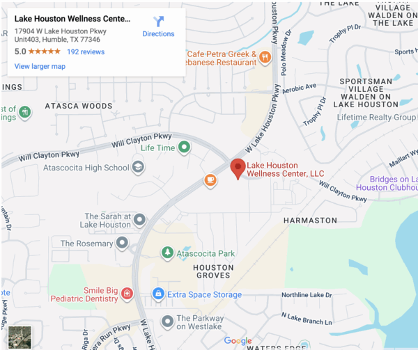 Lake Houston Wellness Center, 17904 W Lake Houston Parkway, Unit 403, Humble TX 77346